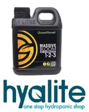 Green Planet Massive Bloom 1L Hydroponic Additive GP3 Micro Grow