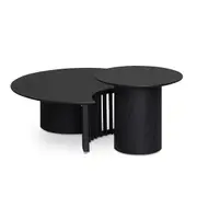 Macy Set Of Tables - Black