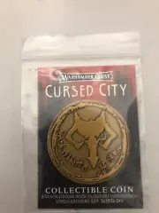 Warhammer Quest Cursed City Limited Edition Collectible Coin NEW OOP
