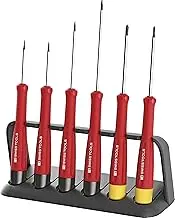 PB Swiss 8641 Electronics SL/PH Screwdriver with Turnable Head Set (6 Piece)