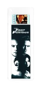 The Fast and the Furious - 35mm Film Cell Bookmark Collectible Memorabilia Gift