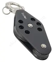 Sea instruments BARTON Performance fiddle block Size 3 snap shackles