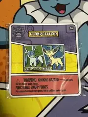 Pokemon 2023 North America NAIC Glaceon Leafeon Competitor Pin New