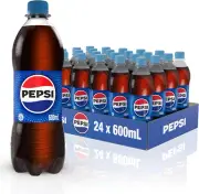 Pepsi Cola Soft Drink 600Ml (Pack of 24)