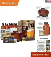 Craft Beer Making Kit 4 Gallon Complete DIY Home Brew Set Everything Included...