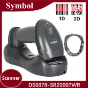 Symbol DS6878-SR20007WR Handheld Wireless Barcode Scanner 1D 2D QR Code Scanner