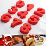 【SELL WELL】6 / 10 INCH NUMBER MOULD NUMERIC CAKE MOULD NUMBE