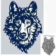 Wolf Head Animal Metal Cutting Dies Cut Mold Decoration Scrapbook Card Craft