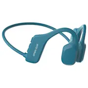 Coowoo OPEN EAR Bone-X1 Bone Conduction Earphone, Bluetooth 5.2, 7-Hour Playtime for Sports - Blue