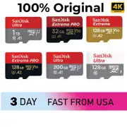 Sandisk Micro SD Card Memory 100% Original 64GB 128GB 256GB