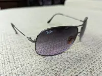 在飛比找Yahoo!奇摩拍賣優惠-Ray Ban 太陽眼鏡 雷朋漸層式紫色太陽眼鏡