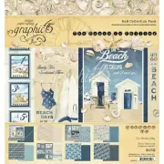 Graphic 45 THE BEACH IS CALLING Collection Paper Pack 8x8" #4502822