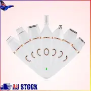 7 In 1 Cordless Face Shaver Set Wet Dry Lady Hair Remover Facial Body Hair 2024