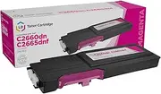 LD © Dell Compatible VXCWK (V4TG6) Magenta High Yield Toner Cartridge Includes: 1 593-BBBS Magenta for use in Dell Color Laser C2660dn, and C2665dnf Printers