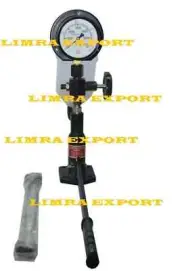 Diesel Injector Nozzle Tester Pop Pressure Dual Scale 400-6000 PSI W/Filter