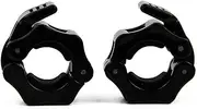 HemeraPhit Barbell Collar Locks 1" or 2" Barbell Clamp Weight Lifting Quick Release Collars, 1Pair