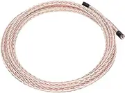 Interconnect Cable 16 Core OCC Copper High Fidelity Speaker Bare Wire Audio Signal Cable for Amplifier CD Stereo System 2m 6.5ft