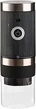 Coffee Grinder - USB Mill, Burr Tool | Rechargeable Conical Crusher for Brewing Espreso Anywhere, Portable Spce and Bean Grinder Ideal for Camping Setups, Travel Adventures, or Home Kitchen Use