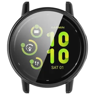 【PC+鋼化玻璃一體錶殼】適用 Garmin vivoactive 5 GPS 健康智慧手錶 硬殼 (6.3折)