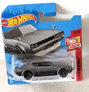 Hot Wheels Nissan SKYLINE 2000 GT-R rare short card 9/10 #180 THEN & NOW JDM