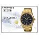 CASIO 時計屋 卡西歐 MTP-VD03G-1 男錶 簡約指針錶 不鏽鋼錶帶 黑面 日期顯示 防水 MTP-VD03