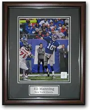 NFL New York Giants Treehugger 11x14 Unsigned Framed Photo-Eli Manning