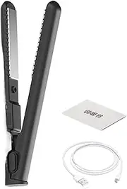 Hair Straighteners - Cordless Hair Iron And Curler | Hair Curling Wand | Fast Heating Hair Styling Tool | Minii Travel Flat Iron | Small Curling Wand And Flat Iron For Women Travel Home