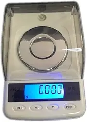 [DUUDAH] Electronic Scale,Digital Scales,50g 0.001g Digital Electronic Scale 0.001g Precision LCD Digital Jewelry Diamond Scale Laboratory Carat Counting Weight Balance Accurate Measurement