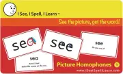 Picture Homophones Flashcards Set 1
