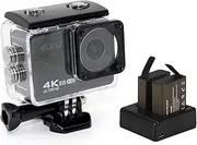 Birthday Gift Ideas for Teens, Elinz 4K Underwater Cam for Men, Women, Adults, Kids HD Sports Action Camera Cam 4K@60FPS Waterproof, IMX386 Sensor, 1080P, 2X Batteries 1 Yr Warranty