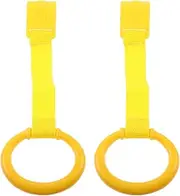 PERSELOSO 2Pcs Crib Pull Rings Sturdy Bed Stand Up Tools for Walking Assistance Versatile Design for Home Travel Promotes Arm