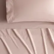 Sheridan Byren Percale Sheet Set in Lychee Pink Size: King Material: Cotton/Tencel/Lyocell @Sheridan Rewards