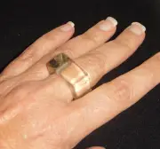 Sobral Classicos Quadrado Clear Square Artist Made Statement Ring