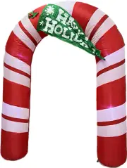 8ft Gemmy Airblown Inflatable Prototype Christmas Archway #881939
