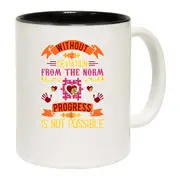 Without Deviation From The Norm Autism Mug Cup