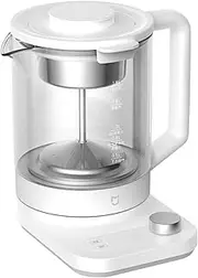 XIAO MI MIJIA Smart Multifunctional Health Kettle P1, 1.8LGlass Electric Ketle with Spray Tea Extractor and Stew Pot, 24H Keep Warm & Appointment, 40-90℃ Temperature Control, Support MIJIA APP, 1000W