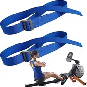 Exercise Bikes Pedal Straps | 2X Elliptical Foot Straps for Fitness,Elliptical Foot Straps for Workout Rowing Machine Pedal Straps