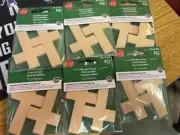 LARA’S CRAFTS WOOD CROSS 2 3/4" 2 pc per pack 6 pack 12 crosses Crafts Decor