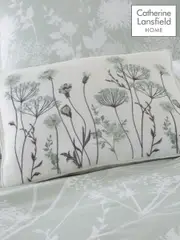 Catherine Lansfield White Meadowsweet Cushion (598585) | $37