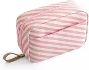 JSEIAJB Waterproof Makeup Organizer Case Women Cosmetic Bag Solid Color Makeup Bag Pouch Toiletry Bag
