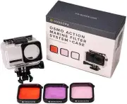 GoScope Marine Filter System and Case | For DJI Osmo Action1 Camera