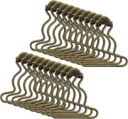 Lusofie 20Pcs Dungaree Suspender Clips Overall Buckles 1.5 Inch Wide Bottom Over