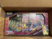 Pokemon Crown Zenith Morpeko V-Union PREMIUM TREASURES Collection 7 Packs +more.