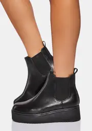 [Koi Footwear] Sunda Class Platform Chelsea Boots