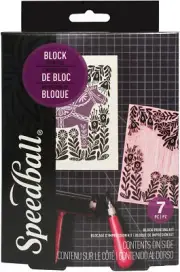 Speedball Art Products Speedball Super Value Block Printing Starter Kit-