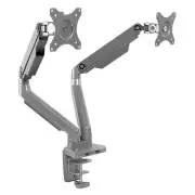 Mount-It! Dual Monitor Mount Arm with 2 USB Ports (MI-2762)