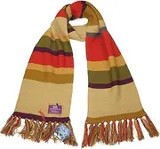 [DOCTOR WHO] Fourth Doctor (Tom Baker) Shorter Scarf - Official BBC Licensed Scarf by LOVARZI