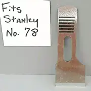 No 78 Rabbet Plane Iron Blade for Stanley 78 12-078 12-978 KUNZ Brand NEW