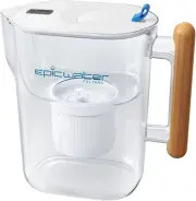 Pure Filter Pitchers for Drinking Water, 10 Cup 150 Gallon Filter, Tritan BPA Fr