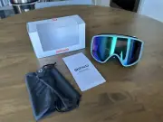 New Briko Homer Mt Verdigris Ski Snowboard Goggles Green Mirror Lens AOF